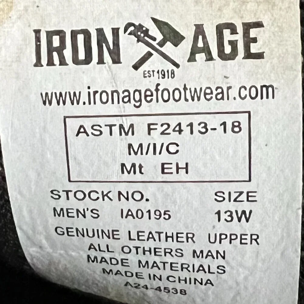 Iron Age work Brand New! - Picture 2 of 5